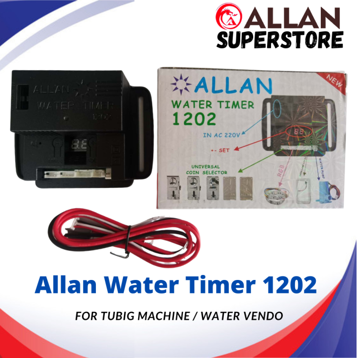 Allan Superstore 1202 New Style Water Timer for Water Vendo Carwash