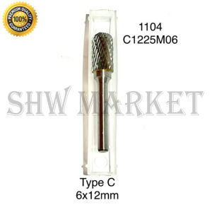 Mata Bor Mata Tuner Rotary Burr Tungsten Carbide 2 Arah 12mm - 11031107