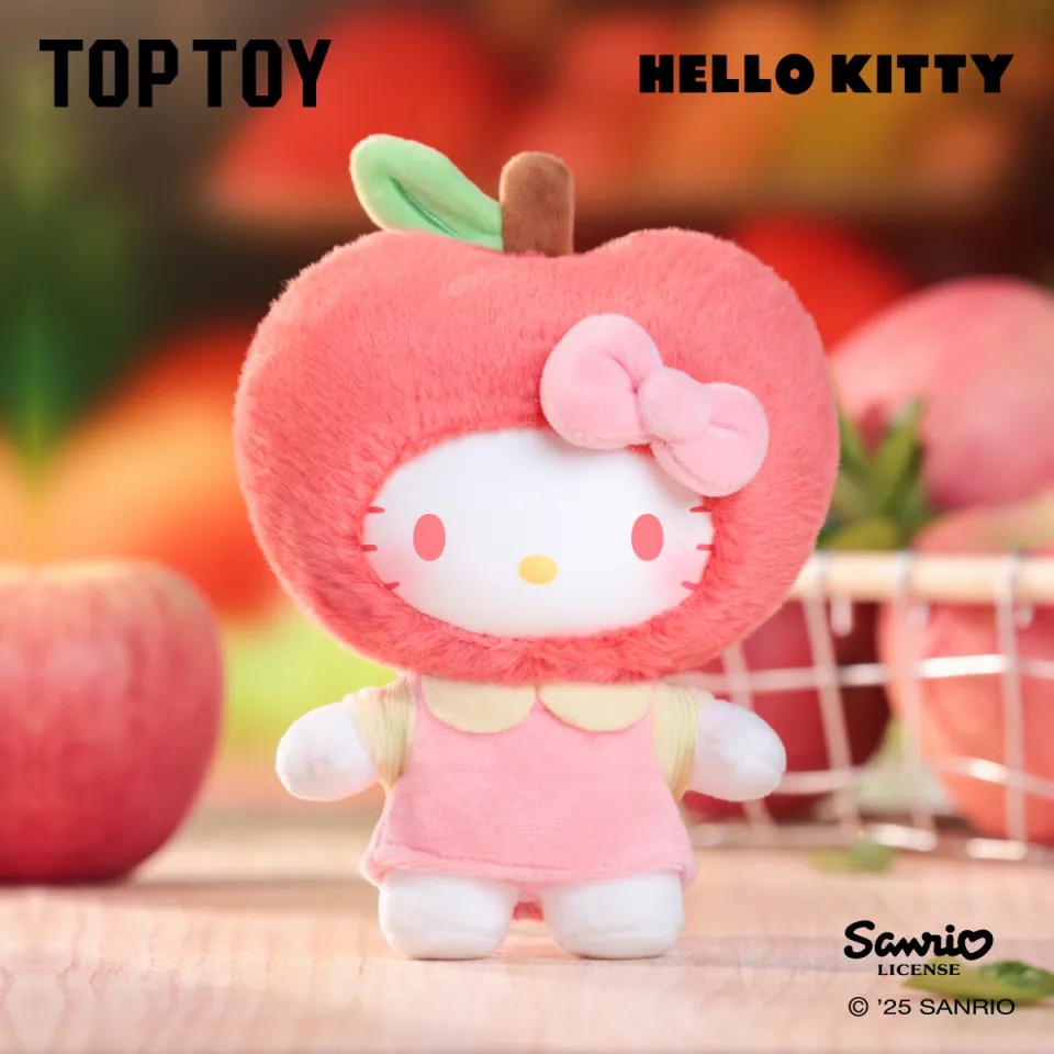 TOP TOY Hello Kitty Fruity Paradise Series Plush Pendant Blind Box