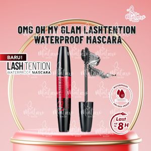 OMG OH MY GLAM LASHTENTION Waterproof Mascara 6.5gr || Maskara Eye Makeup Waterproof