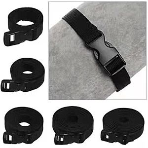 100cm Durable Outdoor Cam Buckle Luggage Tie Strap Nylon Travel Tied Tighten Belt Strap Release Buckle Cargo Tie