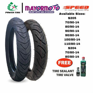 Power Tire S205/S204 Motorcycle Tire | Matibay & Makapit | Fresh Stock | For Mio Click Beat