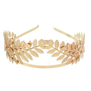 Halloween Headdress Leaf Headbands Bride Greek Floral Hair Accessory for Costume Parties Fashionable Look