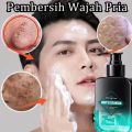 Men's Face Wash Sabun Muka Pria Untuk Kulit Kusam kontrol minyak Pori-pori bersih pembersih wajah pelembab. 