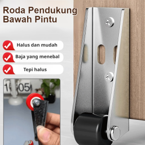 Roda penyangga pintu geser/katrol penyangga pintu tarik-turun/roda pintu lemari geser/rol geser/roda penyangga bawah pintu