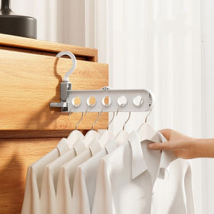 Stainless steel Folding Clothes Organizer Drying Rack Clothes Rack Multifunction Hanger