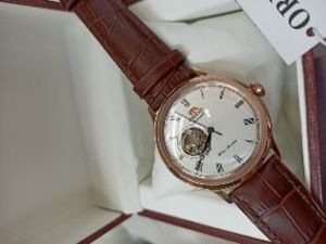 ( RẺ VÔ ĐỐI ) Đồng Hồ Cơ Nam Orient Lộ Tim Lộ Tim Tự Động Automatic Máy Nhật Japan Dây DA ( bán buôn sk orient seiko patek hubllot1) ( BẢO TÍN ĐỒNG HỒ SHOP SỊN LAZADA )