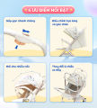 Xe đẩy 2 chiều Chilux K5 - Thiết kế giỏ nằm rộng rãi, bánh xe giảm xóc. 