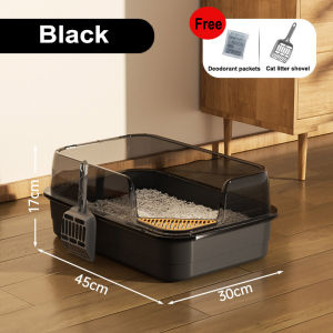AP AIMAYAPET Open Type Cat Litter Box Cat Toilet Litter Tray Anti Splash Deepened 猫砂盆