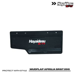 Hayaidesu Aprilia SR 200GT Mud Flap Penahan Lumpur - PREMIUM
