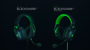 RAZER BlackShark V2 Gaming Headset with Triforce Titanium Speakers THX Spatial Audio Hyperclear Cardioid Mic Memory Foam Cushions and Multi-Platform Compatibility
