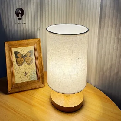 Handmade DIY dry flower embossed lamp small night light bedroom bedside light hotel homestayatmosphere light
