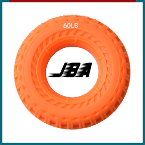 JBA Hand Grip Ring 30-80lbs Solid Silica Gel Anti Slip Portable Lightweight Hand Strength Trainer Multi-functional Finger Exerciser