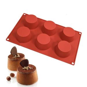 3D Flat Top Cone Silicone Molds For Artistic Mousses Cakes Chocolate Dessert And Scented Baking Tool With Easy Releases