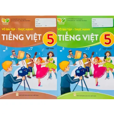 Sách - (Combo) Vở bài tập - Thực hành Tiếng Việt lớp 5 -tập 1 + 2 (Kết Nối)