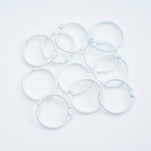 【Local Seller】1PCS 30mm Iron Round Open Ring Buckle Key Ring Connector For DIY Jewelry Making Accessories