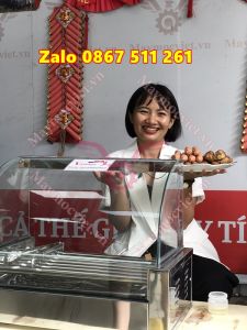 Máy nướng xúc xích 7 thanh giá rẻ