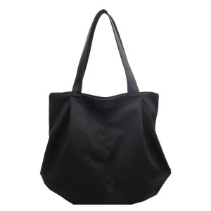 Large-capacity fashionable canvas bag 2025 New Japanese-style tote bag versatile and simple suitable for students and commuting