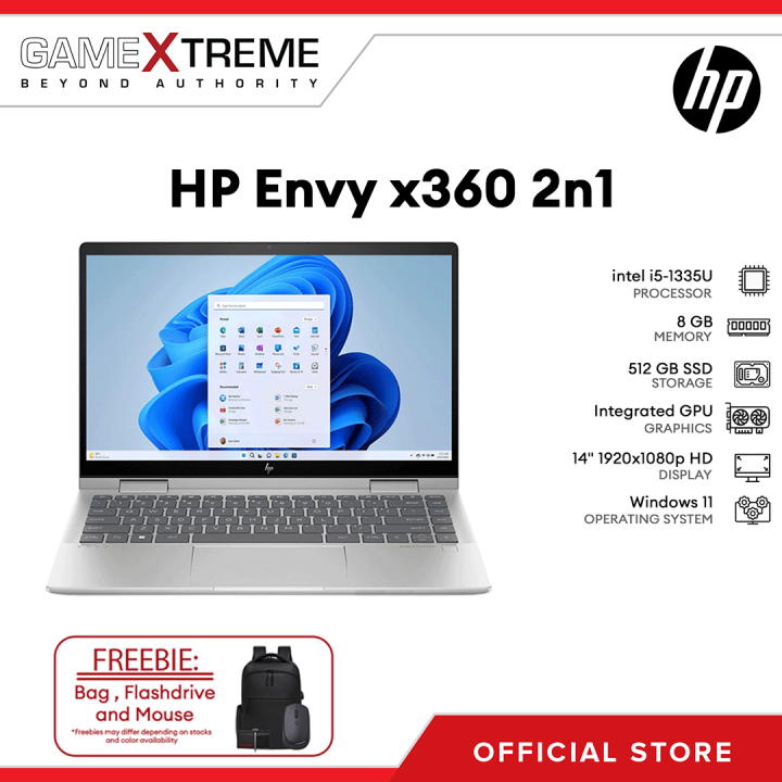 11th Gen Hp Envy 8th Gen I5 HP Envy X360 14 FHD Touch, Core I5 8GB