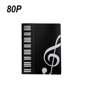 40 Sheets Music Score Book File Holder Musik Tempat Kertas Music sheet