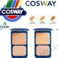 Original Cosway Miyami Two Way Foundation - Light/Medium/(SPF 15) Bedak miyami (13.2g). 