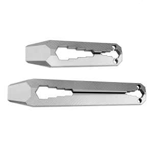Lightweight Durability Keyring Multitool With Screwdriver Prying Bar Perfect For Everyday Carry And Emergency Fixes