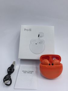 pro6 Bluetooth Earphones Wireless Waterproof In-Ear Noise Cancelling j6 Ultra-long battery life high-capacity headphones