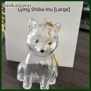 tuokaiguoji Dog Shape Pet Hair Storage Box Transparent DIY Handmade Pet Hair Keychain Backpack Decor Accessories Souvenir Collection Gift