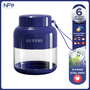 800ML portable USB juice cup upgraded 16 blade blade small household multifunctional electric fryer with ton ton bucket