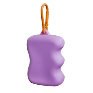 VMCTRD Carabiner Included Silicone Dog Treat Pouch BPA Free Food Grade Dog Treat Bag  Squeezable Dog Training Treat Pouch for Pet Training Rewards