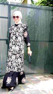 DRESS MUSLIM CASUAL GAMIS CAP GENDIS