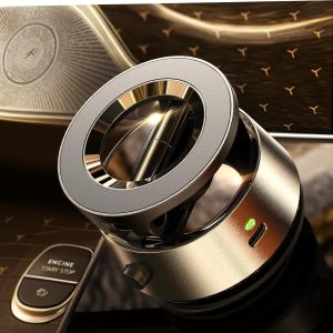 LISEN for MagSafe Suction Car Phone Holder Mount Electric Vacuum Magnetic Phone Holder Stand 360 ° Adjustable Vlogging Travel for Mirror/Smooth Surface for iPhone 17 16e 16 Pro Max 15 14 13 12