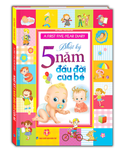 sách - A first five-year diary - Nhật Ký 5 năm đầu đời của bé