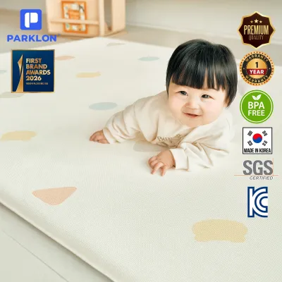 [L 5 colors] PARKLON แผ่นรองคลานเกาหลีเกรดพรีเมี่ยม Air Bubble Plus Mat ขนาด 150x210 หนา 4cm