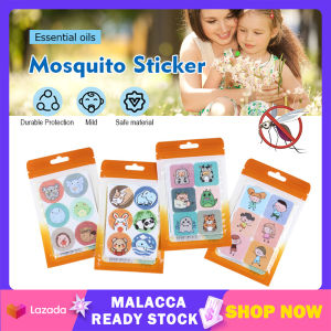 36pcs Anti-Mosquito Stickers Outdoor Repellent Patch Cartoon Pattern Natural Aroma DEET-Free Baby Pregnant Woman Safe Mosquito Repellant | Cute Baby
