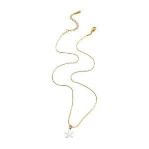 Đầy Màu Sắc Thép Không Gỉ Sao Biển Vòng Cổ Trọng Lượng Nhẹ dây chuyền chạm xương quai xanh Thời Trang chuỗi dây có thể điều chỉnh Cho mặc hàng ngày