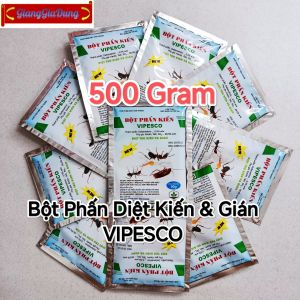 Giá Sỉ Bột Phấn Diệt Kiến Và Gián VIPESCO Việt Nam (500g 1kg)