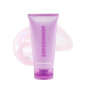 Experiment Plasma Wash Moisture Depositing Gel Cream Cleanser - Hydrating Barrier Restoring & Non-Stripping Face Wash w/Glycerin & Jojoba Oil 5.0 FL OZ - Gentle Facial Cleanser for All Skin Types