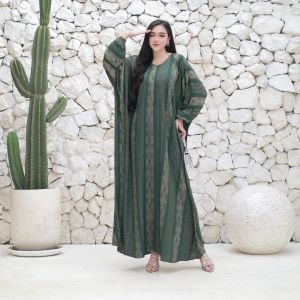 DIVASHION - Kaftan Wanita Jumbo Gamis Kaftan Jumbo Busui Rayon Premium Adem Nyaman Dan Trendy