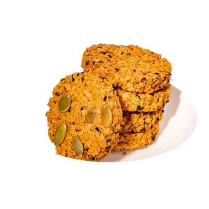 Pumpkin Seed Oatmeal Crisps Pumpkin Seed Oatmeal Crisps Pumpkin Seed Crisps Breakfast Biscuits Cereal Whole Grains to Satisfy Your Cravings南瓜籽燕麦脆片