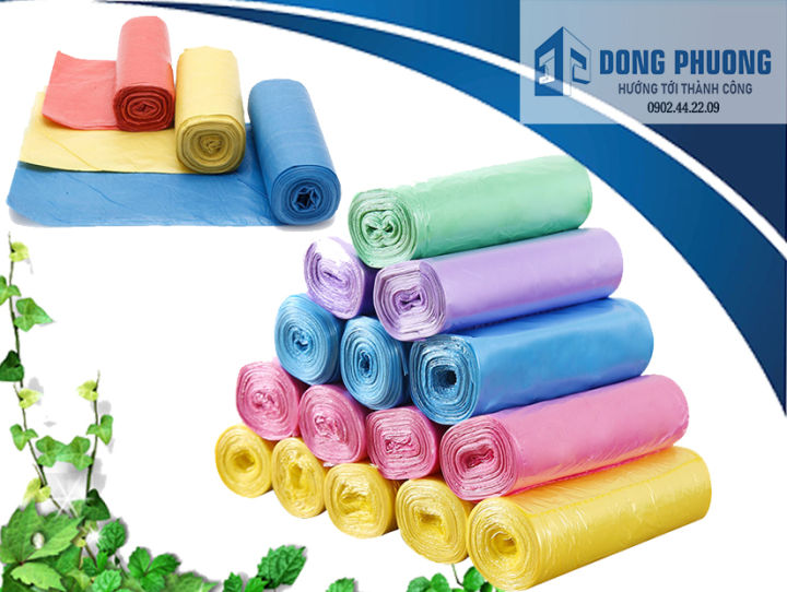 bao đựng rác Trọng lượng: 1kg, túi nilon, bao rác tự phân hủy sinh học ...
