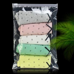 Túi Zip Lụa Mờ Túi Nhựa PE Trong Suốt Đựng Quần Áo Giày Dép Phụ Kiện Đồ Đạc Đa Năng Có Lỗ - Aeneas Shop