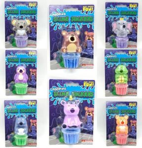Cartoon Monster Slime Suckers Pinching Squishy Decompression for Kids Gifts Toys (3143)