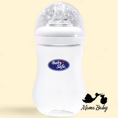 Baby Safe Milk Flow System / Botol Susu Bayi Wide Neck Double Valves