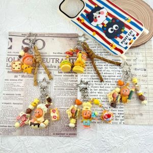 MEET GANG ดาว ตัดพวงกุญแจตุ๊กตา ตลก ลูกปัด จี้ตุ๊กตา สร้างสรรค์ ของตกแต่ง ที่ห้อยกุญแจรถ ตกแต่งกระเป๋า