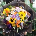 [Ecer Premium Quality] Kertas Flower Wrapping - Flower Wrap Paper Cellophane Lembaran Gold List Line Frame Emas Satuan Ecer - Bungkus Bucket Buket Bunga Bouquet Florist Waterproof Korea Style 58 x 58 cm Murah. 