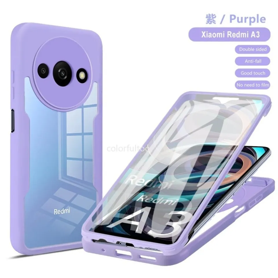 360° Full Body Protection Case For Xiaomi Redmi A3 A RedmiA3 4G