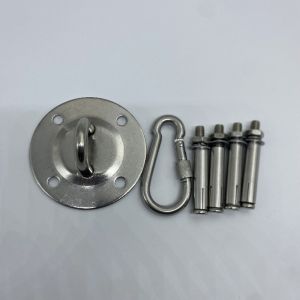 Adjustable Hammock Wall Mount Anchor Hooks Accessories Stainless Steel Ceiling Aerial Yoga Hook