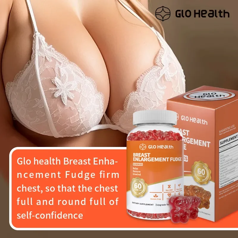 Glo Health Breast Enlargement Gummy Curve Enhancement Beauty and