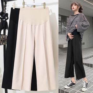 Quần bầu dài ỐNG RỘNG dáng suông có chun chỉnh bụng cho mẹ bầu thoải mái QB999